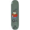 The Heated Wheel Skateboards People Mover Charcoal Skateboard Deck - 8" x 32"