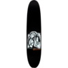 The Heated Wheel Skateboards Polarizer Frontier Black / Blue Cruiser Skateboard Deck - 6" x 27.5"