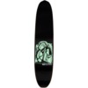 The Heated Wheel Skateboards Polarizer Frontier Black / Mint Cruiser Skateboard Deck - 6" x 27.5"