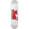 Toy Machine Skateboards Devil Cat White Skateboard Deck - 8.75"