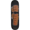 Toy Machine Skateboards Fists New 001 Black Skateboard Deck - 7.75" x 31.8"