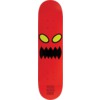 Toy Machine Skateboards Monster Face Mini Red Skateboard Deck - 7.38"