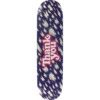 Thank You Skateboards Modern Logo Silver Foil Skateboard Deck - 7.75" x 31.5"