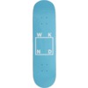 WKND Skateboards Logo Blue Skateboard Deck PS - 8"