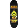 World Industries Skateboards Solid Gold Flame Boy Black Skateboard Deck - 8.1" x 32"