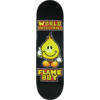World Industries Skateboards Solid Gold Flame Boy Skateboard Deck - 8.3" x 32" - Complete Skateboard Bundle