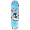 Waltz The Freestyle Company Crayon Corgi Natural Skateboard Deck with Skid Plates