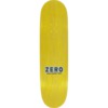 Zero Skateboards Bold Black / White Skateboard Deck - 8.75" x 32.12"