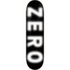 Zero Skateboards Logo Blur Skateboard Deck - 8.25"