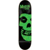 Zero Skateboards Misfits Fiend Collage Green Skateboard Deck - 8.25" x 31.9"