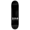 Zero Skateboards Thrill of it All 30 Year Black / White Skateboard Deck - 8.5"