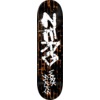 Zero Skateboards Work Sucks 30 Year Reissue Black Dip / Orange Skateboard Deck - 8.25" x 31.9"
