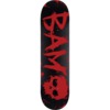 Zero Skateboards Bam Margera Blood Text Skateboard Deck - 8.5" x 32.3"