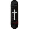 Zero Skateboards Jamie Thomas Cross Black Skateboard Deck - 8.5" x 32.3"