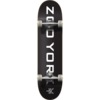 Zoo York Skateboards OG 95 Logo Block Black / White / Grey Skateboard Deck - 7.5" x 30.5"