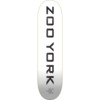 Zoo York Skateboards OG 95 Logo Block White / Black / Grey Skateboard Deck - 8" x 31.875"