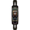 Omen Boards Jamaica Mask Drop Through Longboard Skateboard Deck - 9.5" x 41.5"