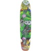 Bruce Walker Skateboards Muerto Mural Cat Longboard Skateboard Deck - 8.75" x 41.5"