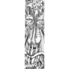 Bones Wheels Forked White Griptape - 9" x 33"