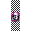Powell Peralta Ripper Check Black / White / Pink Griptape - 10.5" x 33"