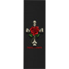 Powell Peralta Rose Cross Black Griptape - 10.5" x 33"