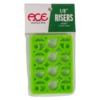Ace Trucks MFG. Shims Green Skateboard Hard Risers - 1/8"