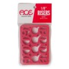 Ace Trucks MFG. Shims Red Skateboard Hard Risers - 1/8"