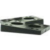 Dogtown Skateboards Black 1/4" - 1/2" Wedge Riser Pads - Set of Two (2)