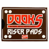 Dooks Skateboard Riser Pads Riser Pads - Set of Two (2) - 1/2"
