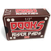 Dooks Riser Pads - Set of Two (2) - 1/2"