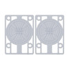 Independent Truck Company Genuine Parts White Riser Pads - Set of Two (2) - 1/8"
