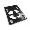 Lucky Skate Bearings Black Single (1) Riser Pad - NOT A SET: 2 required for board assembly - 1/8"
