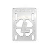 Lucky Skate Bearings Clear Single (1) Riser Pad - NOT A SET: 2 required for board assembly - 1/8"