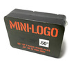 Mini Logo Skateboards Black Riser Pads - Set of Two (2) - 1/2"