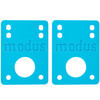 Modus Skate Bearings Blue Riser Pads - Set of Two (2) - 1/8"