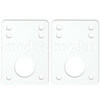 Modus Bearings White Riser Pads - Set of Two (2) - 1/8"
