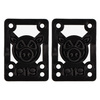 Pig Wheels Black Riser Pads - Set of Two (2) - 1/2"