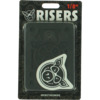 Pig Wheels Piles Black Riser Pads - Set of Two (2) - 1/8"