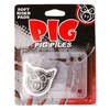 Pig Wheels Piles Clear Shock Pads - Set of Two (2) - 1/8"