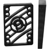 Sector 9 Angled Black Riser Pads