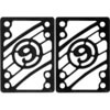 Sector 9 Flat Black Riser Pads - 1/4"