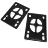 Crosshair Hard 90a Standard Black Riser Pads - Set of Two (2) - 1/8"