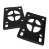 Crosshair Hard 90a Standard Black Riser Pads - Set of Two (2) - 1/8"