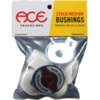 Ace Trucks MFG. Standard Stock White 91a / 86a Bushing Kit - 2 Pair with Washers