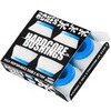 Bones Wheels Hardcore 81A White / Blue Skateboard Bushings - 2 Pair with Washers - Soft