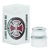 Independent Truck Company Standard Cylinder Cushions White Skateboard Bushings - 2 Pair with Washers - 78a