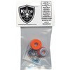 Khiro Large Insert with Large Barrel Orange Skateboard Bushings - 80a