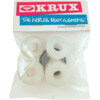 Krux Skate Trucks Worlds Best Cushions Pack Standard White Skateboard Bushings - 92a