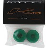 Sabre Trucks R-Type Double Barrel Clear Green Skateboard Bushings - Includes Washers - 93a