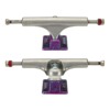 Ace Trucks MFG. AF1 44 Magenta Splatter / Polished Skateboard Trucks - 5.6" Hanger 8.25" Axle (Set of 2)